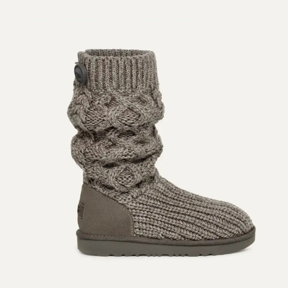 UGG Toddler Classic Cardi Cabled Knit. - Picture 3 of 6